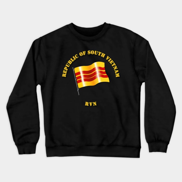 Flag - Republic of South Vietnam Crewneck Sweatshirt by twix123844